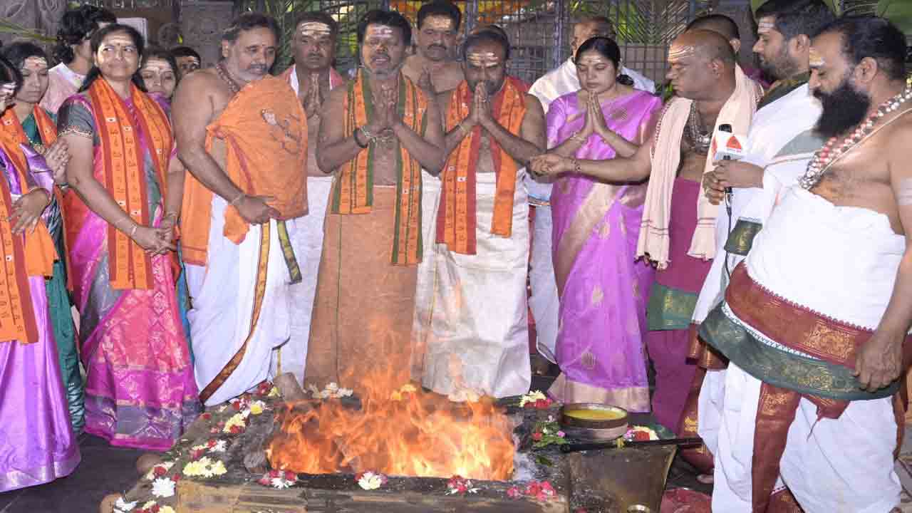 శ్రీగిరికి బ్రహ్మోత్సవ శోభ