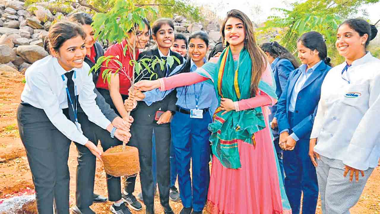 పచ్చని ప్రకృతిని అందించేందుకు గ్రీన్‌ ఇండియా చాలెంజ్‌