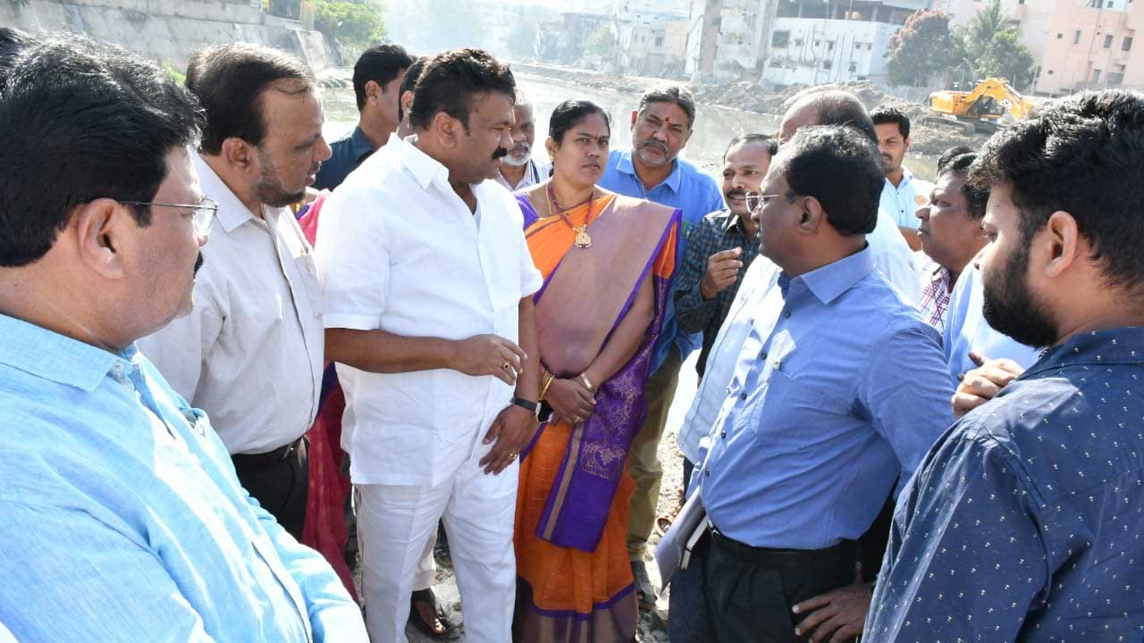 బేగంపేట నాలా సమగ్రాభివృద్ధి పనులు ఏప్రిల్‌ నాటికి పూర్తి చేయాలి : మంత్రి తలసాని