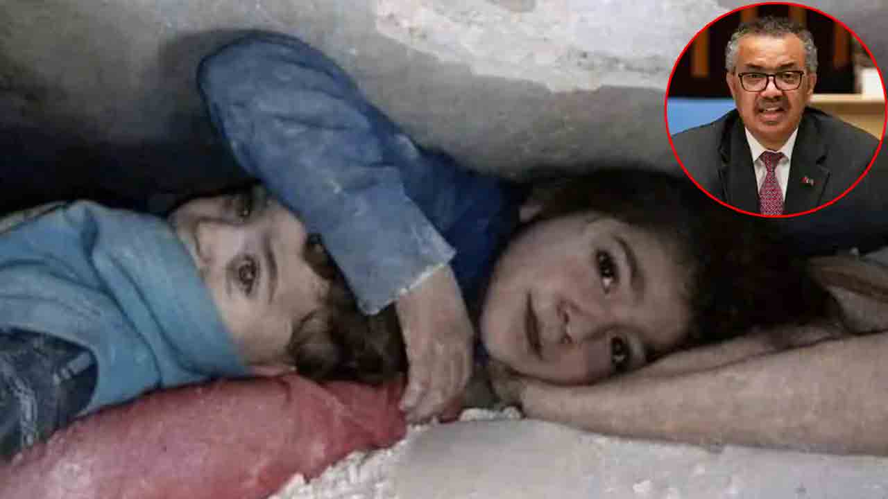 Syrian Girl | తమ్ముడికి రక్షణ కవచంలా అక్క.. బ్రేవ్‌ గర్ల్‌ అంటూ డబ్ల్యూహెచ్‌వో చీఫ్‌ ప్రశంస..!