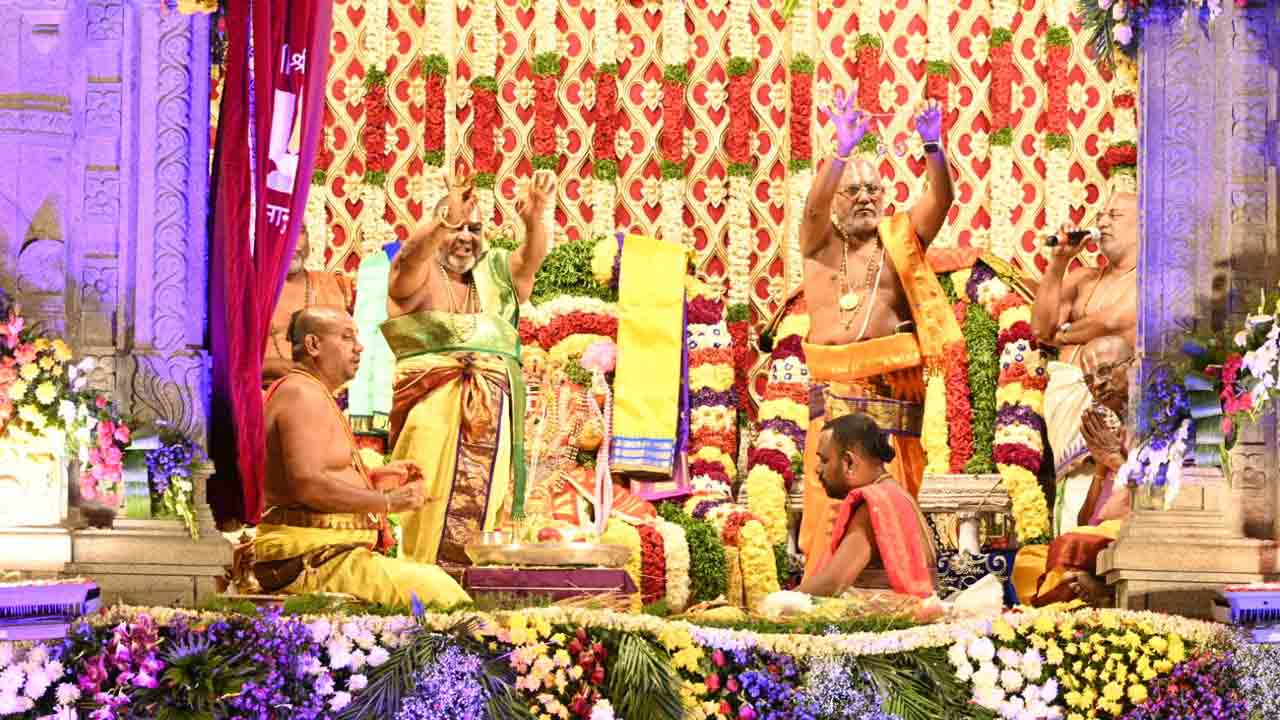 Yadadri | నేత్రపర్వంగా లక్ష్మీనరసింహుడి తిరుకల్యాణ మహోత్సవం