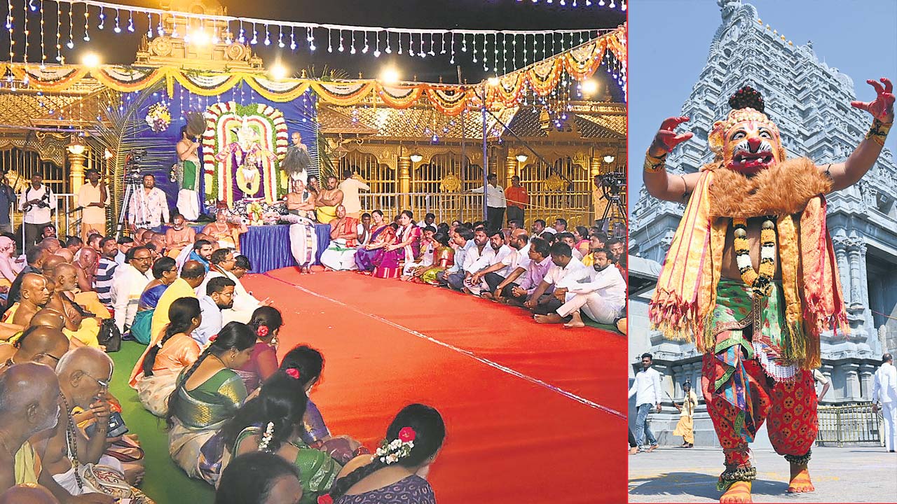 నయనానందకరంగా ఎదుర్కోలు