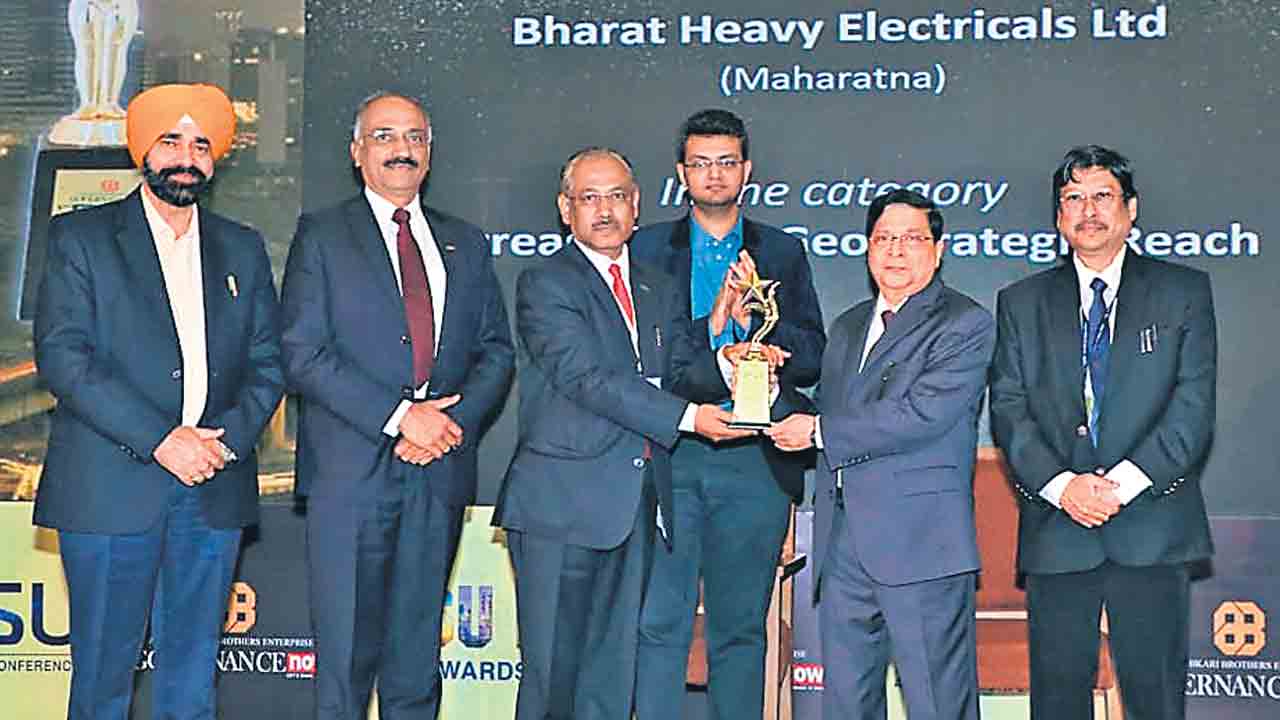 భెల్‌కు ఏడు క్యాటగిరీల్లో అవార్డులు