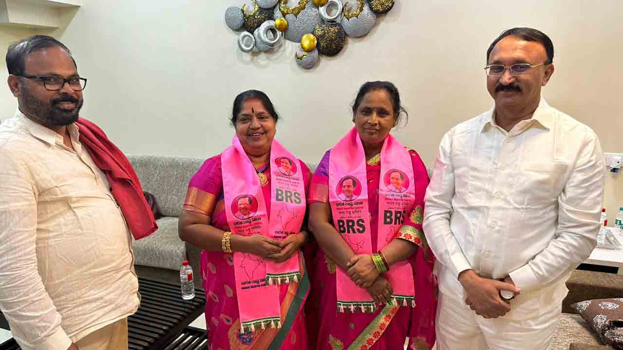 BRS Joinings | బీఆర్‌ఎస్‌లో చేరిన విజయవాడ మాజీ మేయర్‌ తాడి శకుంతల