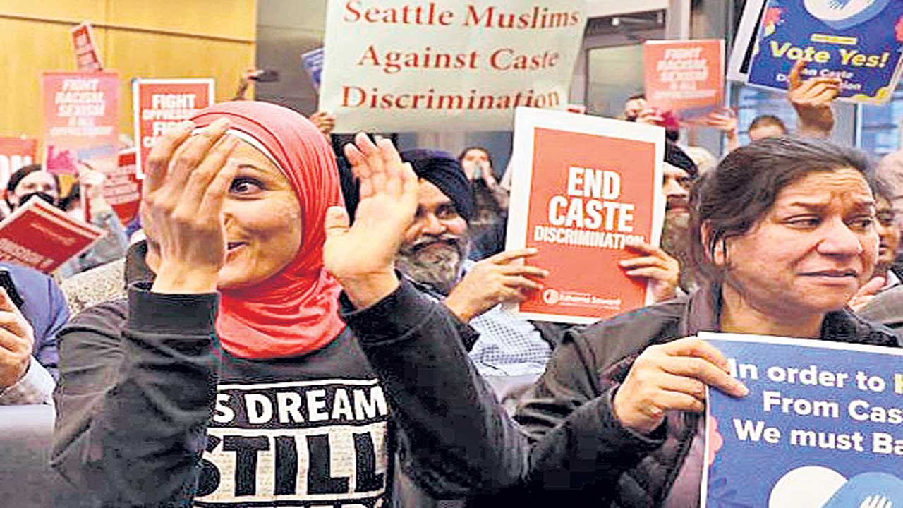 అమెరికా సియాటిల్‌లో కుల వివక్షపై నిషేధం