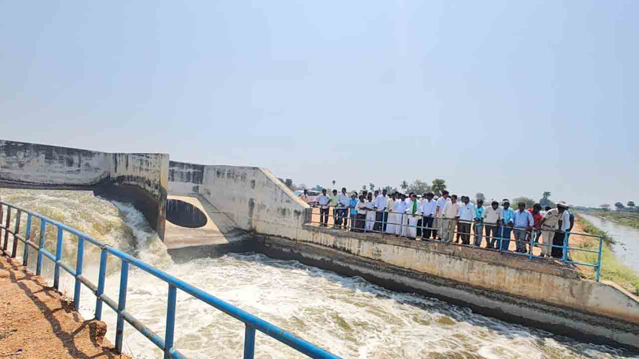 చివరి తడి వరకూ సాగునీరు