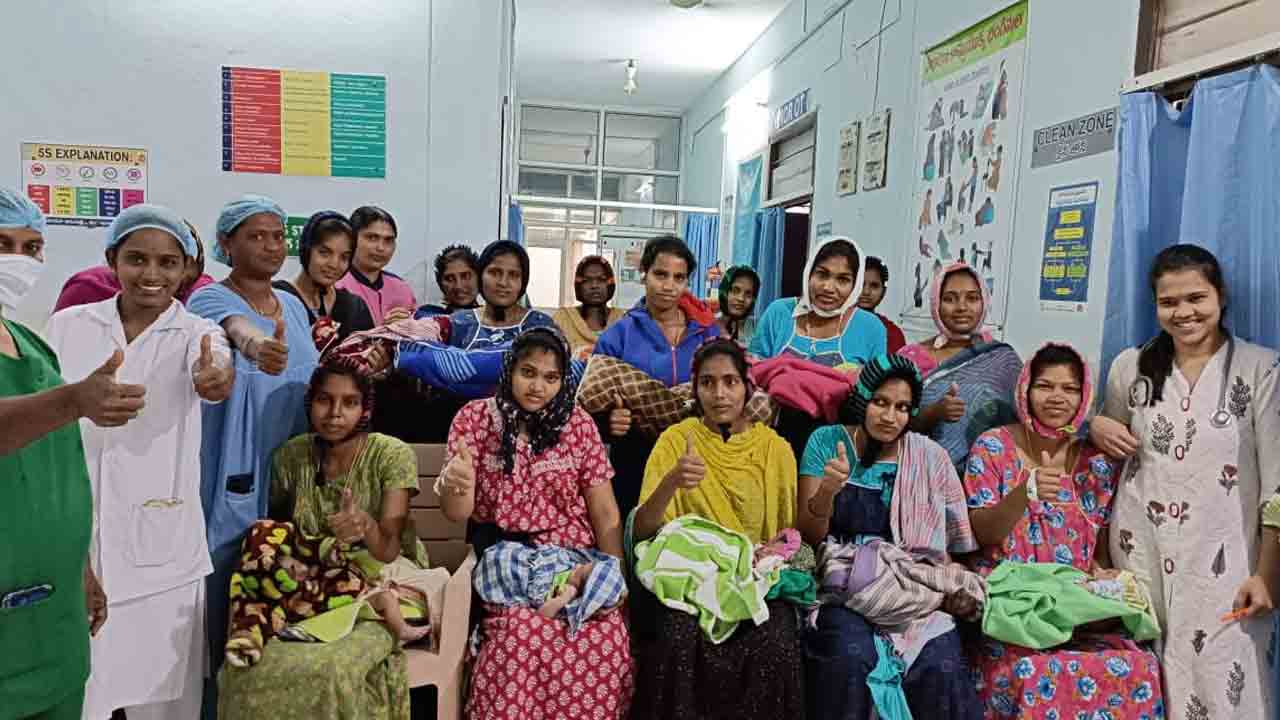 మ‌హ‌బూబాబాద్ ప్ర‌భుత్వ ఆస్ప‌త్రి.. 24 గంట‌ల్లో 19 కాన్పులు