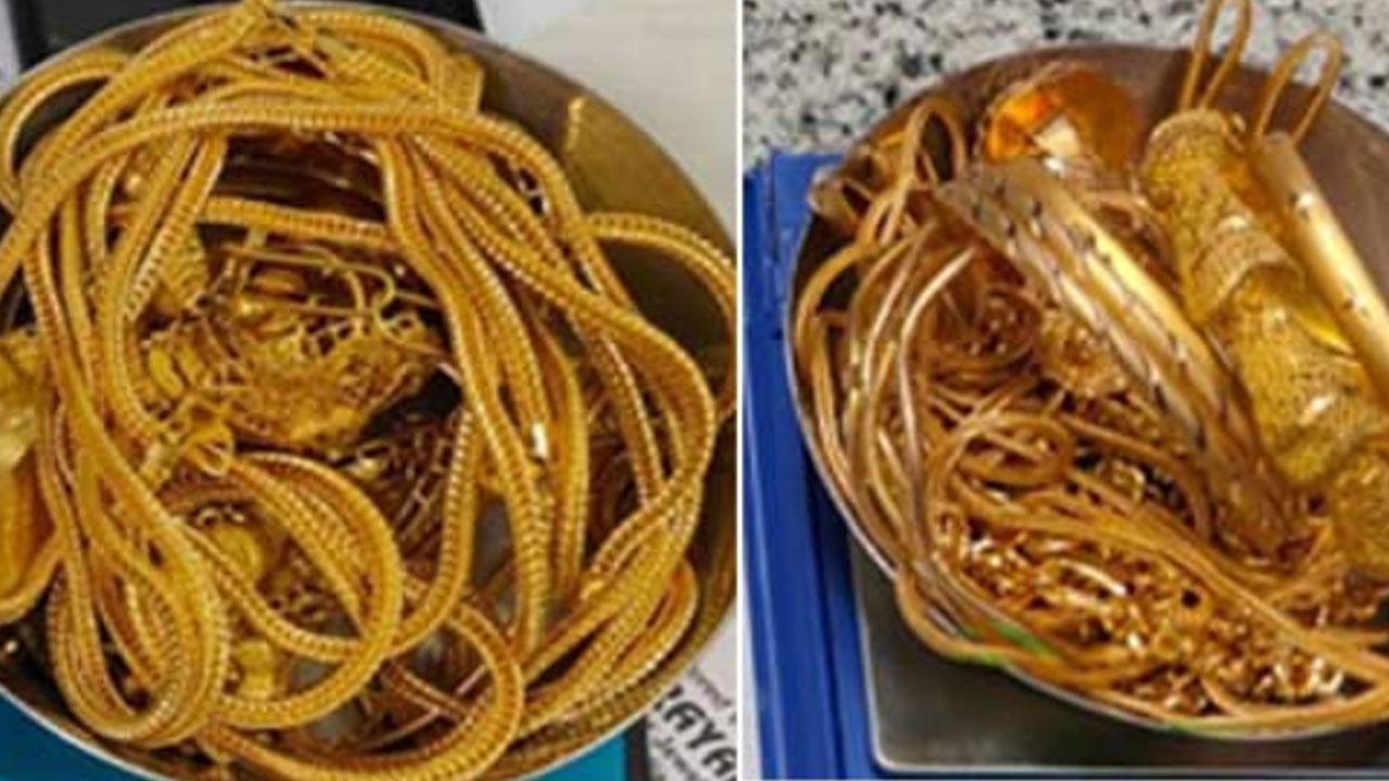 శంషాబాద్ ఎయిర్‌పోర్టులో 15 కిలోల బంగారం స్వాధీనం