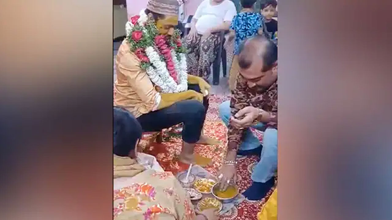 హ‌ల్దీ ఫంక్ష‌న్‌లో గుండెపోటుతో కుప్ప‌కూలిన అతిథి