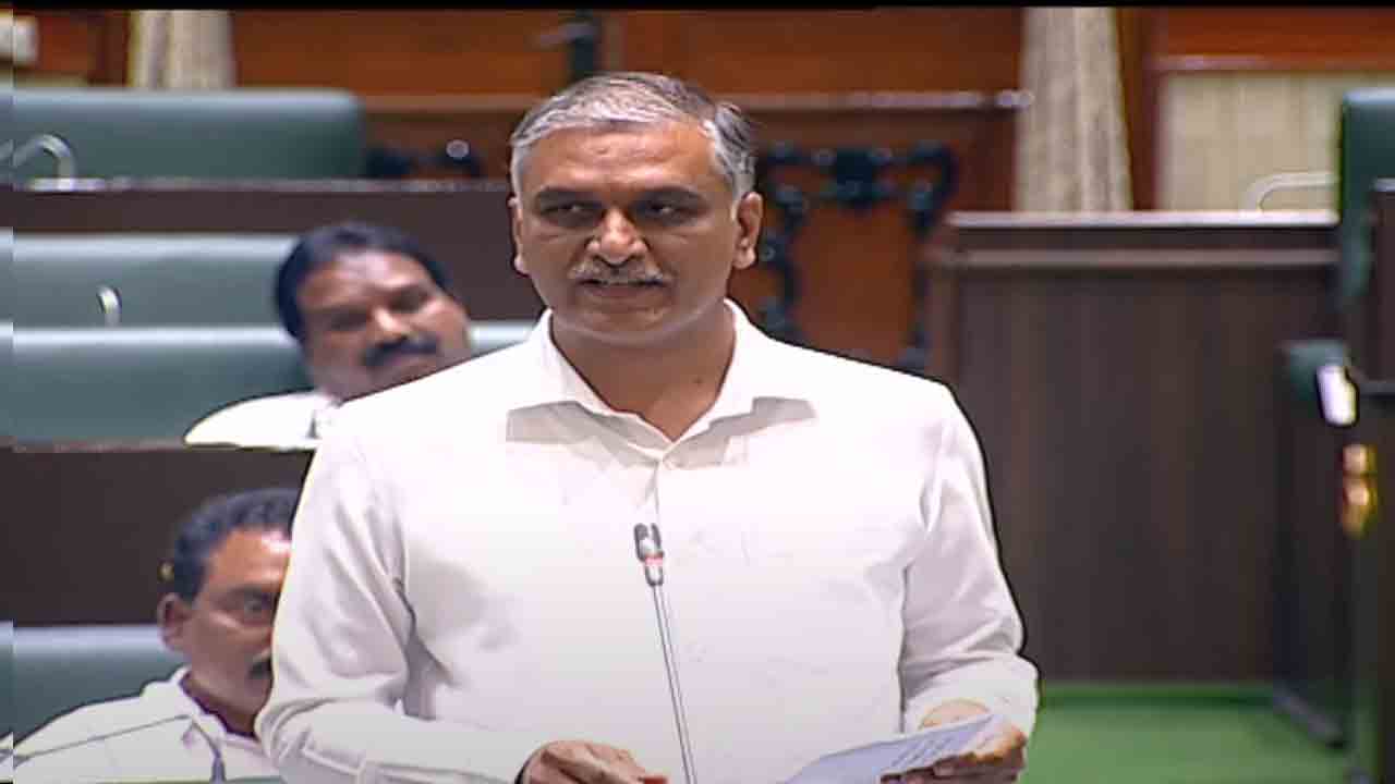 బీజేపీ స‌క్సెస్ అయింది ఇందులోనే..! శాస‌న‌స‌భ‌లో మంత్రి హ‌రీశ్‌రావు చుర‌క‌లు