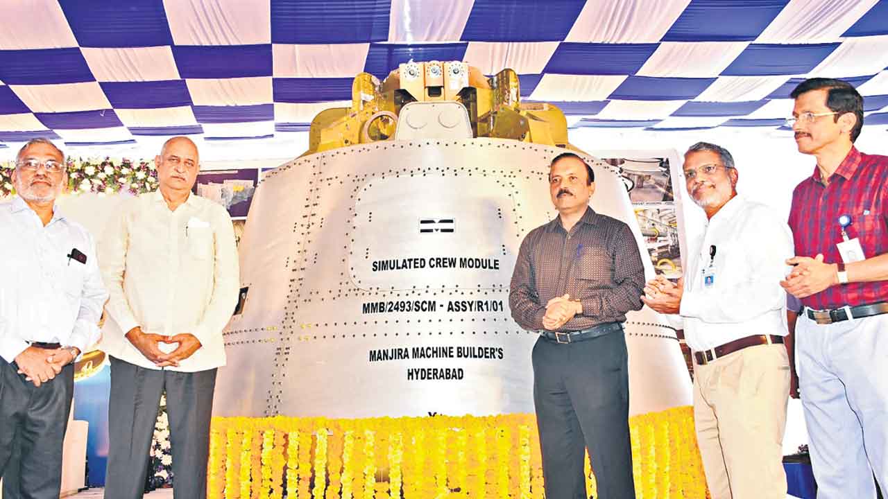 ఇస్రోకు సిమ్యులేటెడ్‌ క్రూ మాడ్యుల్‌