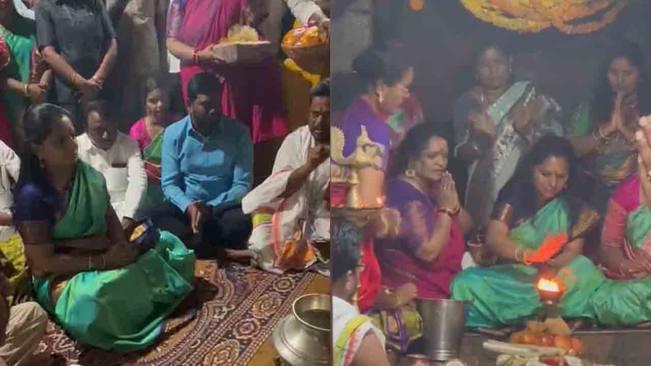 అలంపూర్‌ బాలబ్రహ్మేశ్వరునికి ఎమ్మెల్సీ కవిత ప్రత్యేక పూజలు