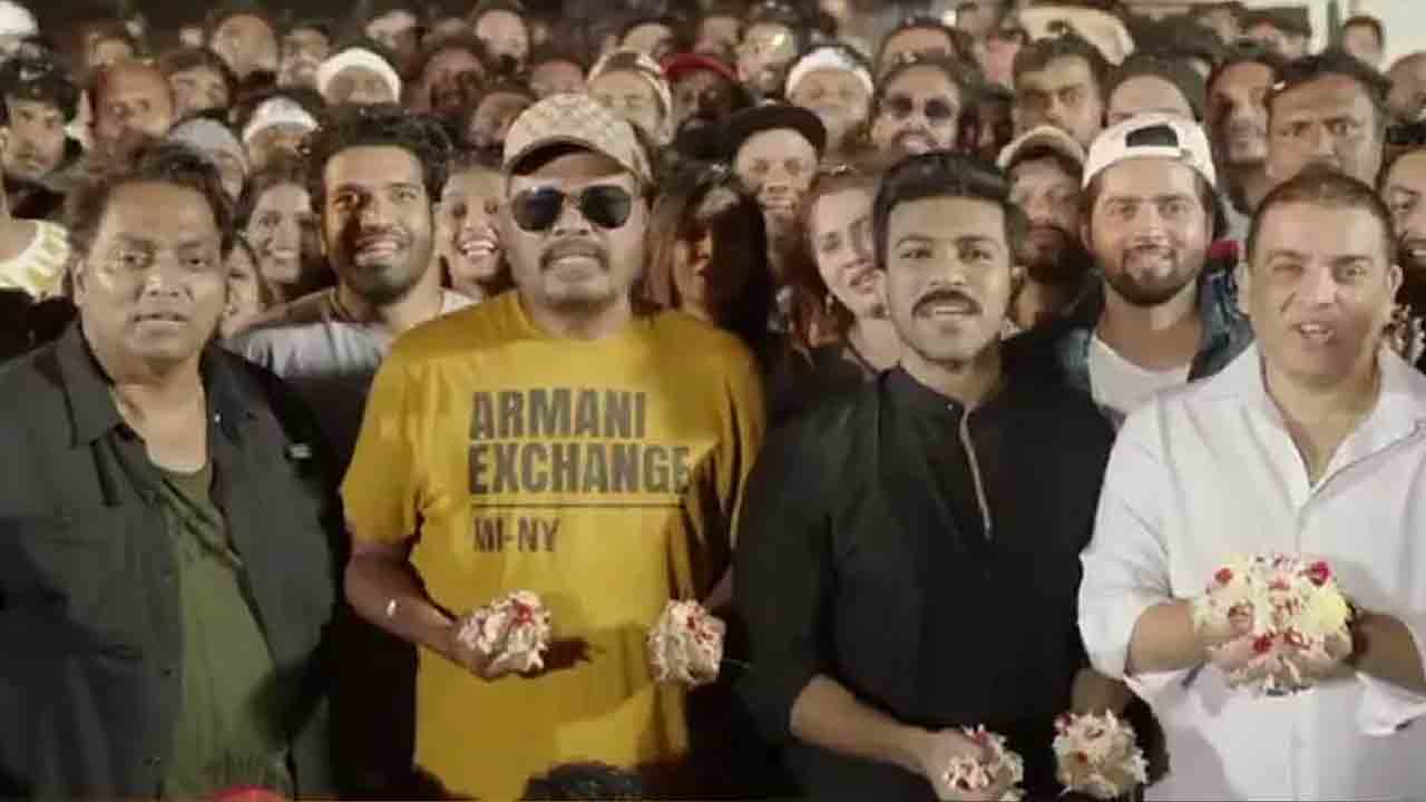 RC15 Movie | కియారా-సిద్ధార్థ్ మల్హోత్రాలకు RC15 టీమ్‌ స్పెషల్‌ వీడియో