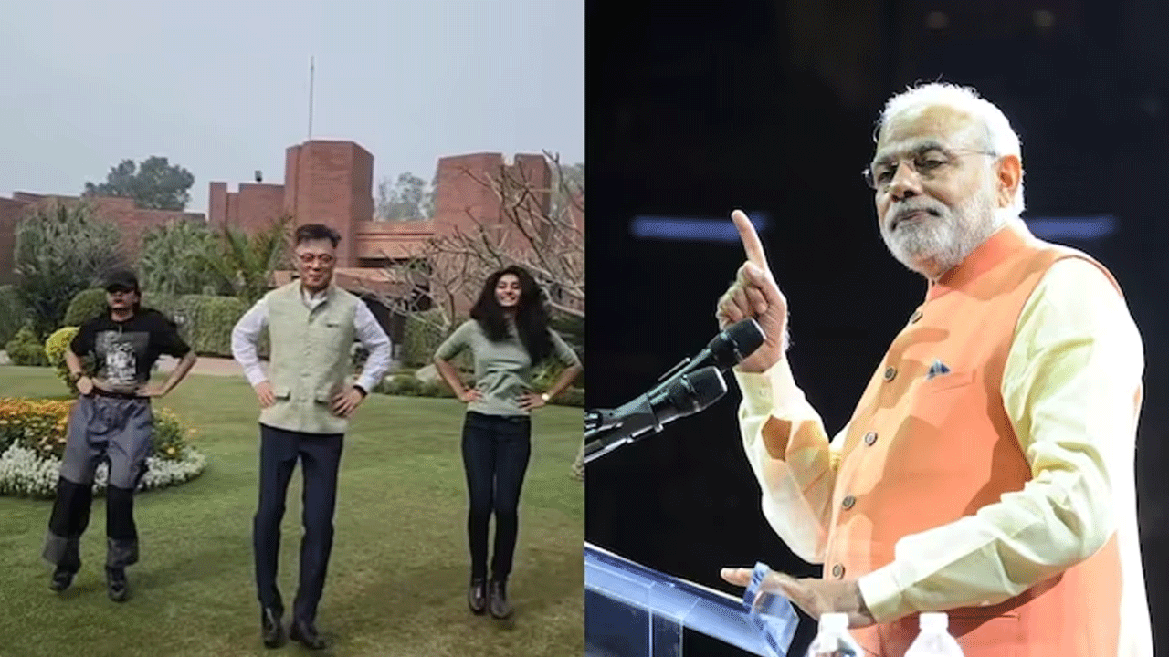 viral video | నాటు నాటు సాంగ్ : క్రేజీ స్టెప్స్‌తో హోరెత్తించిన కొరియ‌న్ రాయ‌బారి