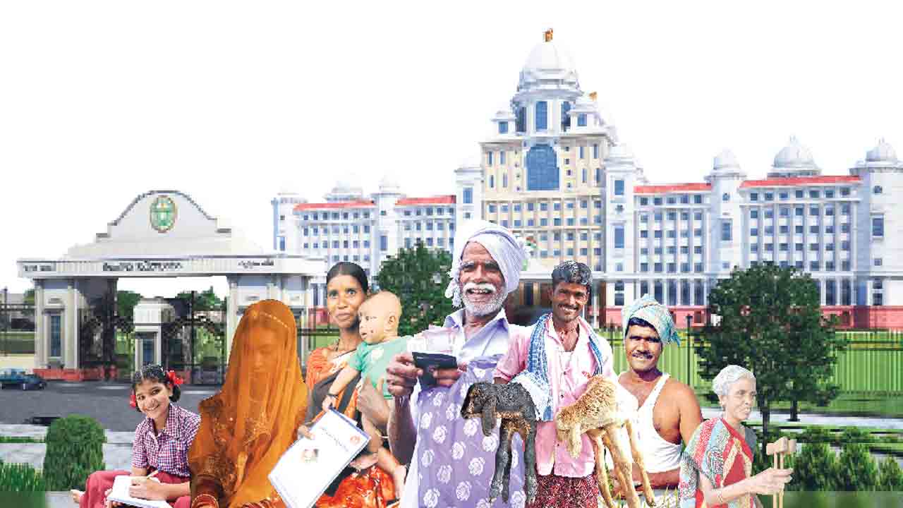 Telangana | శిథిల శకలాల నుంచి జీవనసౌధం.. ఇటు నిర్మాణం అటు సంక్షేమంతో బంగారు తెలంగాణ కల సాకారం