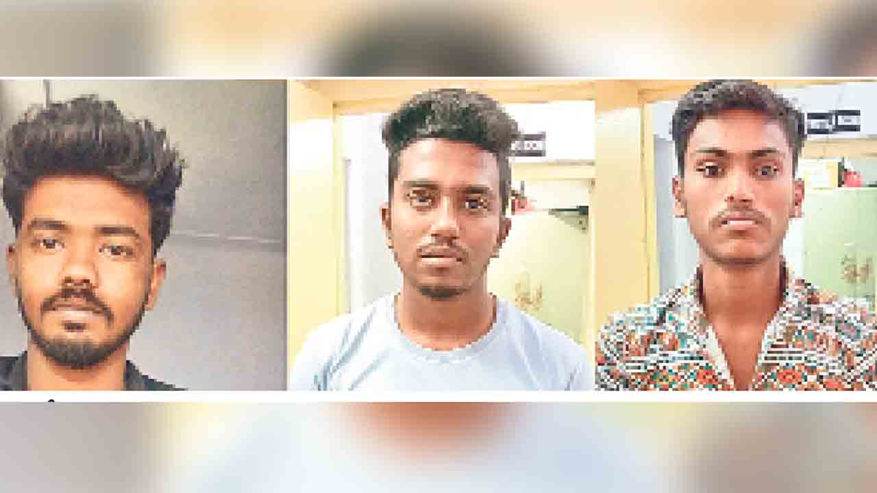 వాహనాల దొంగల ముఠా అరెస్ట్