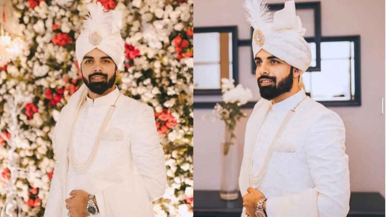 Shadab Khan |  పాకిస్థాన్ ఆల్‌రౌండ‌ర్ రిసెప్ష‌న్ వేడుక.. ఫొటోలు వైర‌ల్