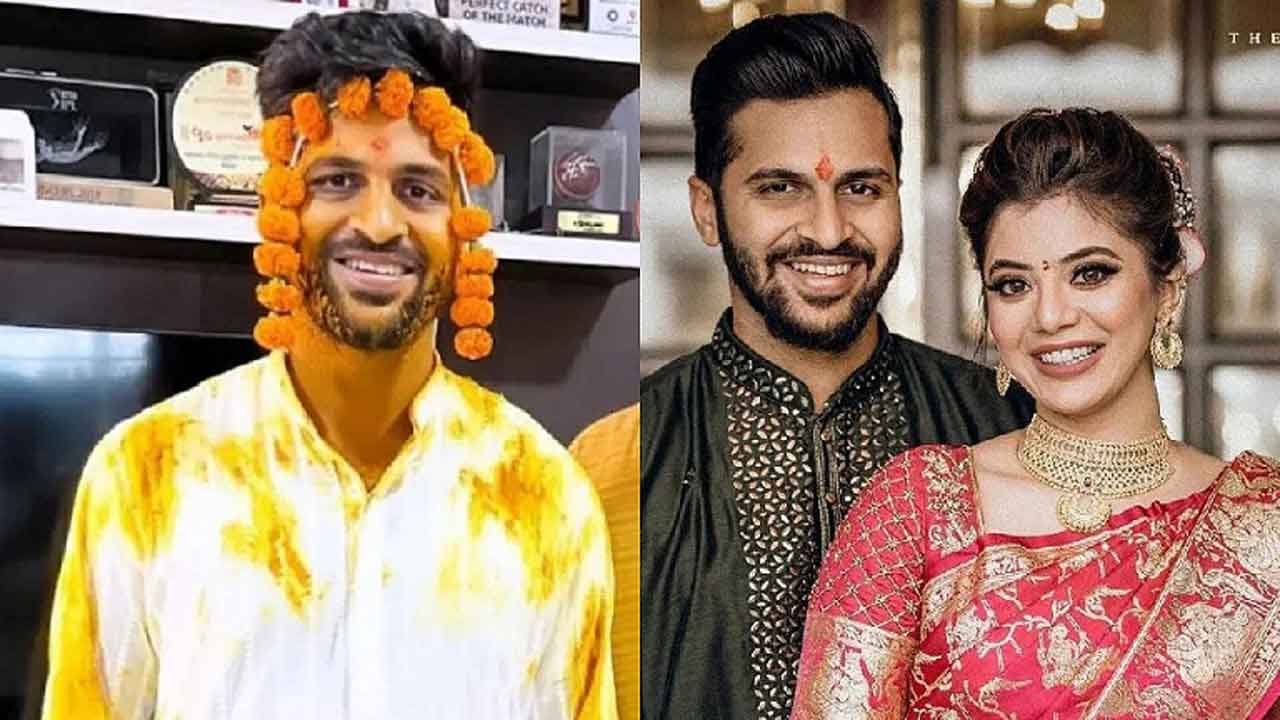 Shardul Thakur | భార‌త ఆల్‌రౌండ‌ర్ హ‌ల్దీ వేడుక‌.. ఫొటోలు వైర‌ల్