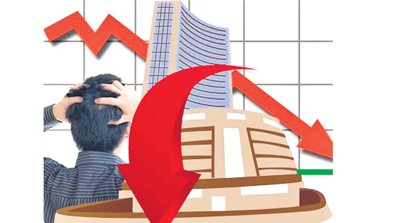 రూ.4 లక్షల కోట్ల మదుపరుల సంపద ఆవిరి