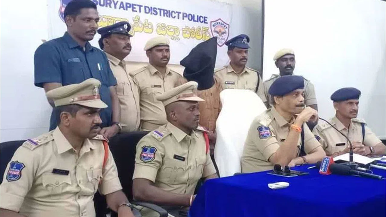 సూర్యాపేట‌ జిల్లాలో దొంగ అరెస్ట్.. 23.3 తులాల బంగారం సీజ్