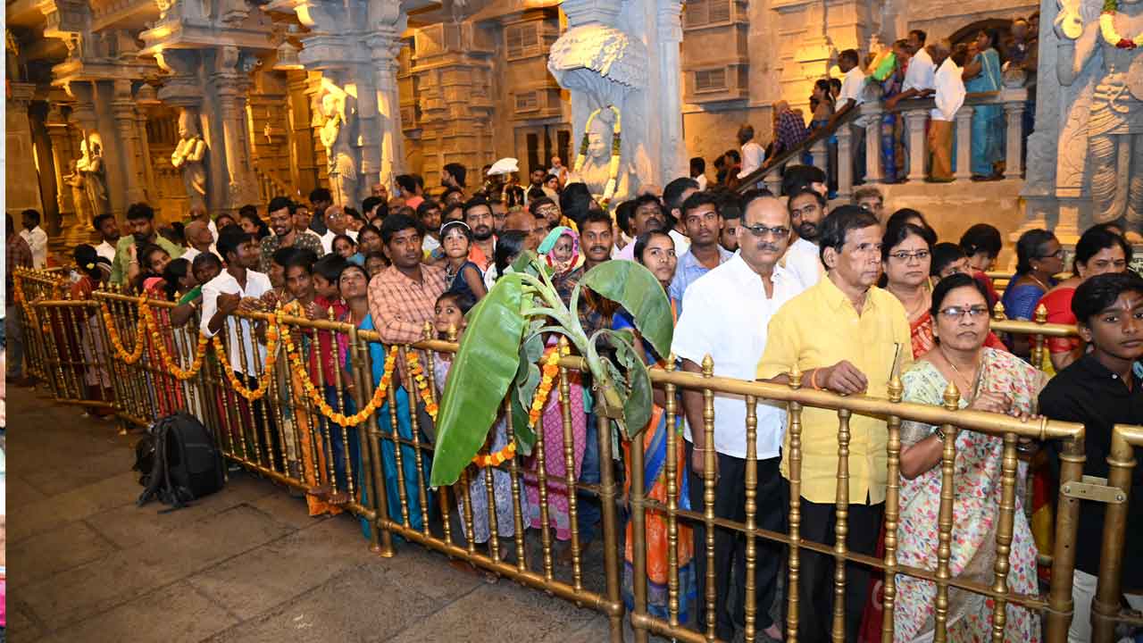 స్వామివారి ఖజానాకు రూ.13,44,832 ఆదాయం