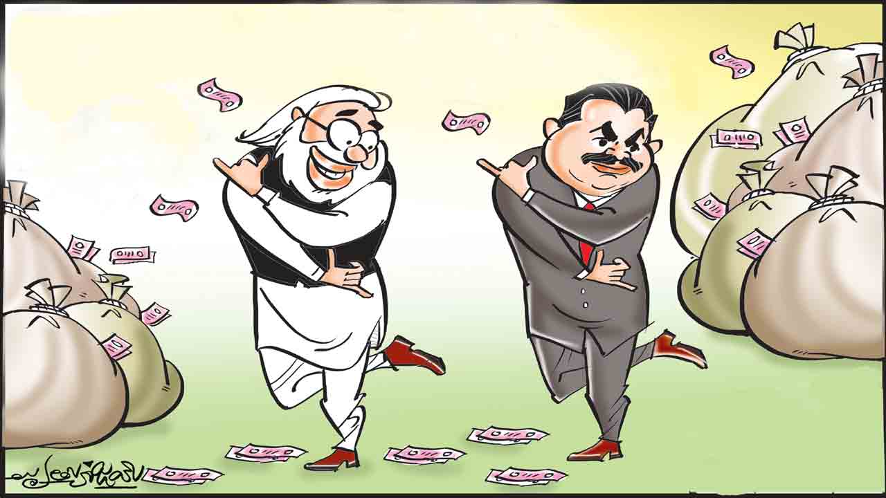 Adani Janata party |  ప్రధాని మోదీకి అదానీనే జనతా, అదానీనే శ్రీరాముడు