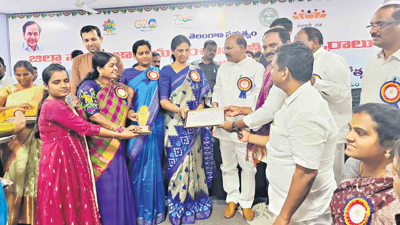 సుపరిపాలన ఫలితంగానే అవార్డులు