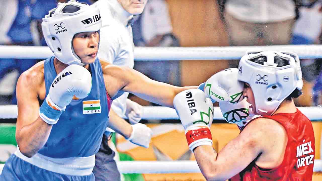 క్వార్టర్స్‌లో లవ్లీనా, సాక్షి