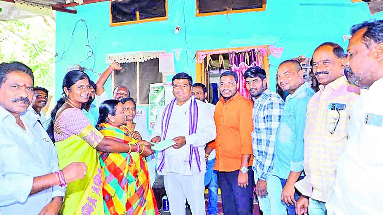 నియోజకవర్గ అభివృద్ధే లక్ష్యం