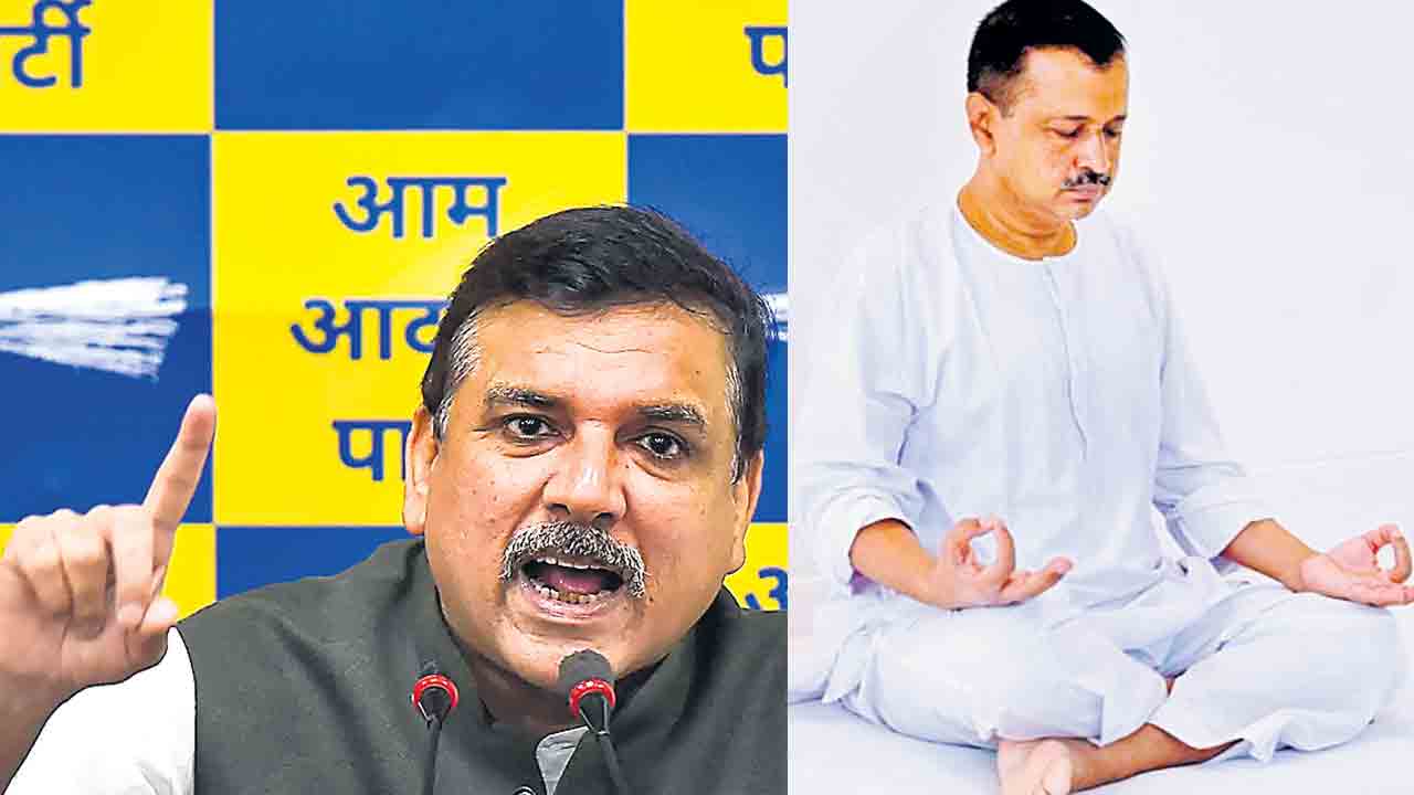 AAP fires on BJP | సిసోడియా హత్యకు కుట్ర.. అందుకే కరుడుగట్టిన నేరస్థుల వార్డులో ఢిల్లీ మాజీ డిప్యూటీ సీఎం