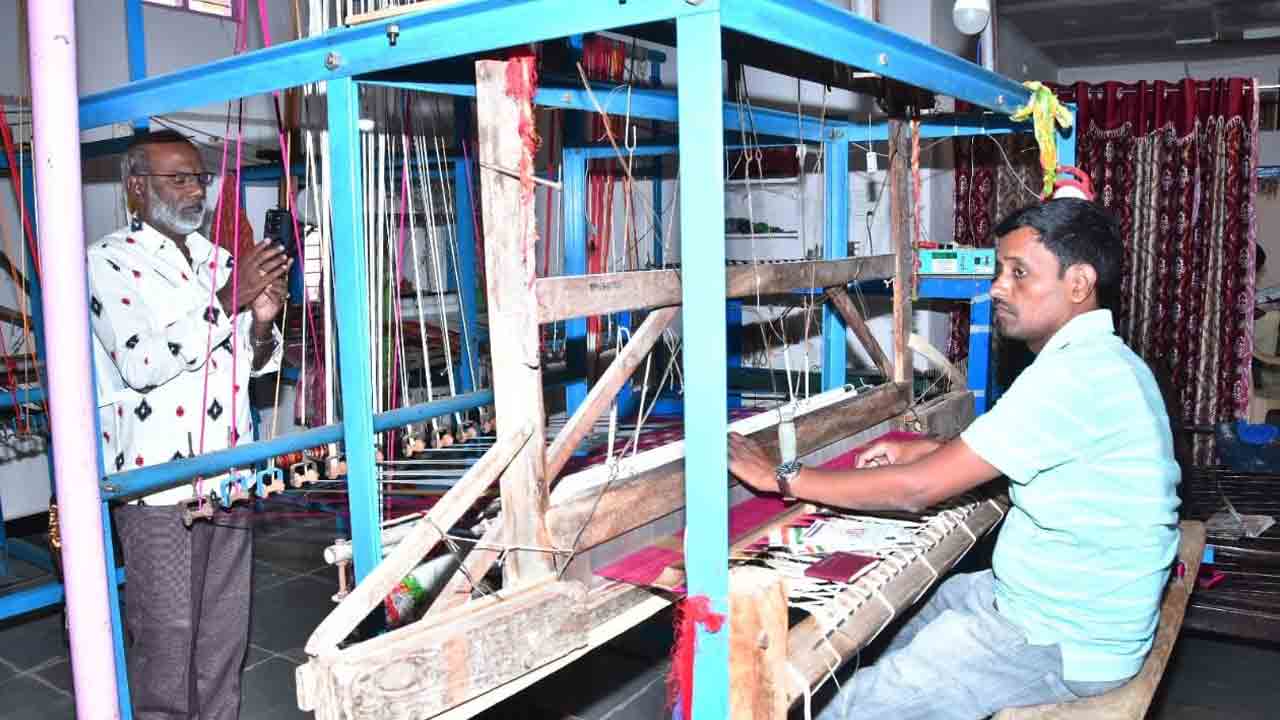 చేనేత మగ్గం@ ఆన్‌లైన్‌