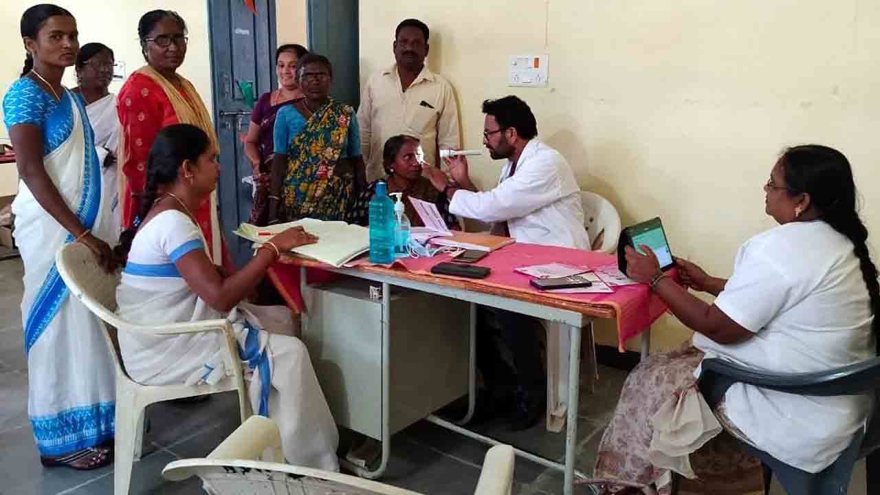 కంటి వెలుగు @ 54.8%