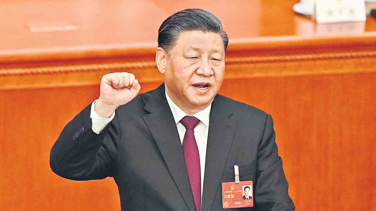 మూడోసారి చైనా అధ్యక్షుడిగా జీ జిన్‌పింగ్‌