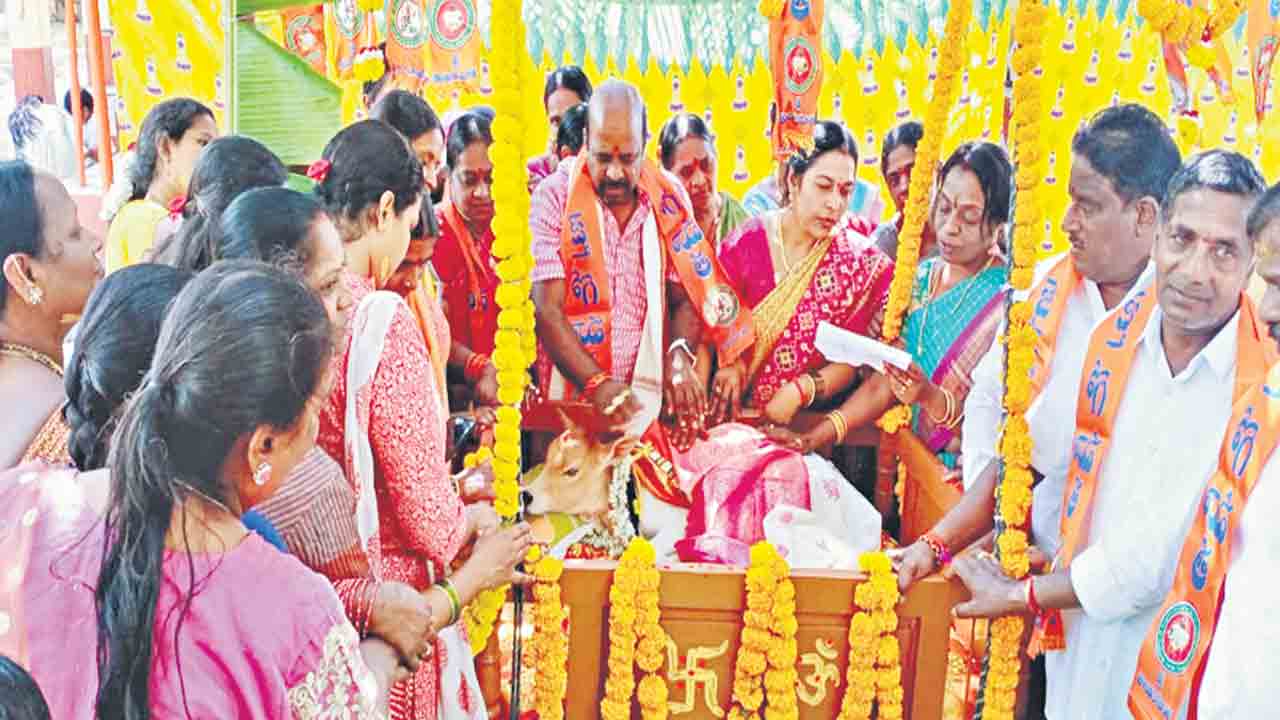 ఆవుదూడకు బారసాల