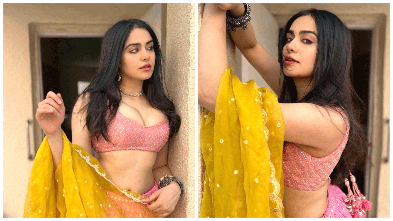 Adah Sharma | లంగా ఓణీలో అదా శర్మ గ్లామ‌ర్ షో..