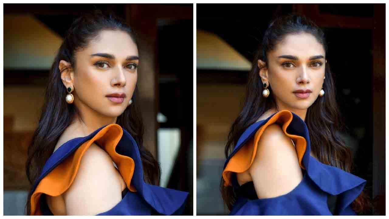 Aditi Rao Hydari | బ్లూ క‌ల‌ర్ డ్రెస్‌లో కైపెక్కిస్తున్న అదితి రావు హైదరీ..