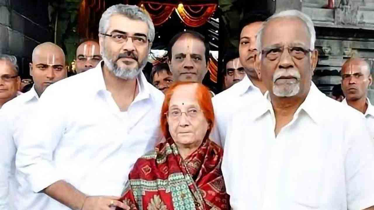 Ajith father | స్టార్ హీరో అజిత్‌ కుమార్‌ ఇంట విషాదం