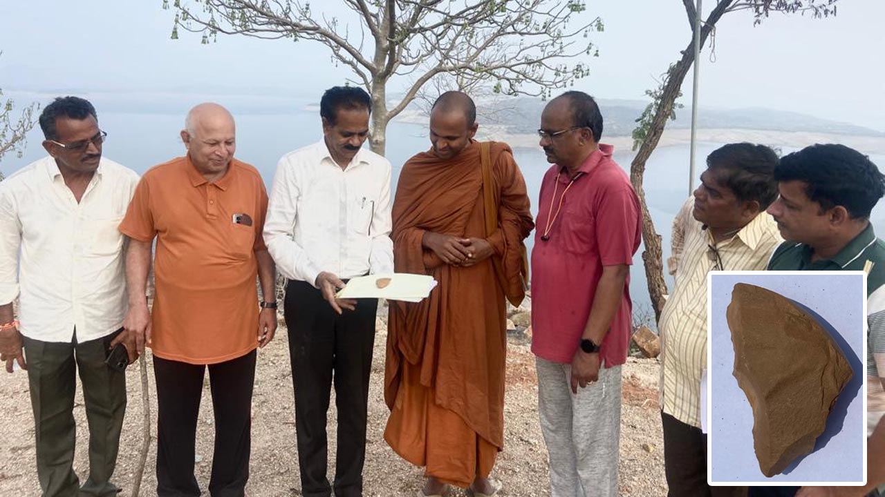 Buddhavanam | బుద్ధవనంలో పాతరాతి యుగం ఆనవాళ్లు