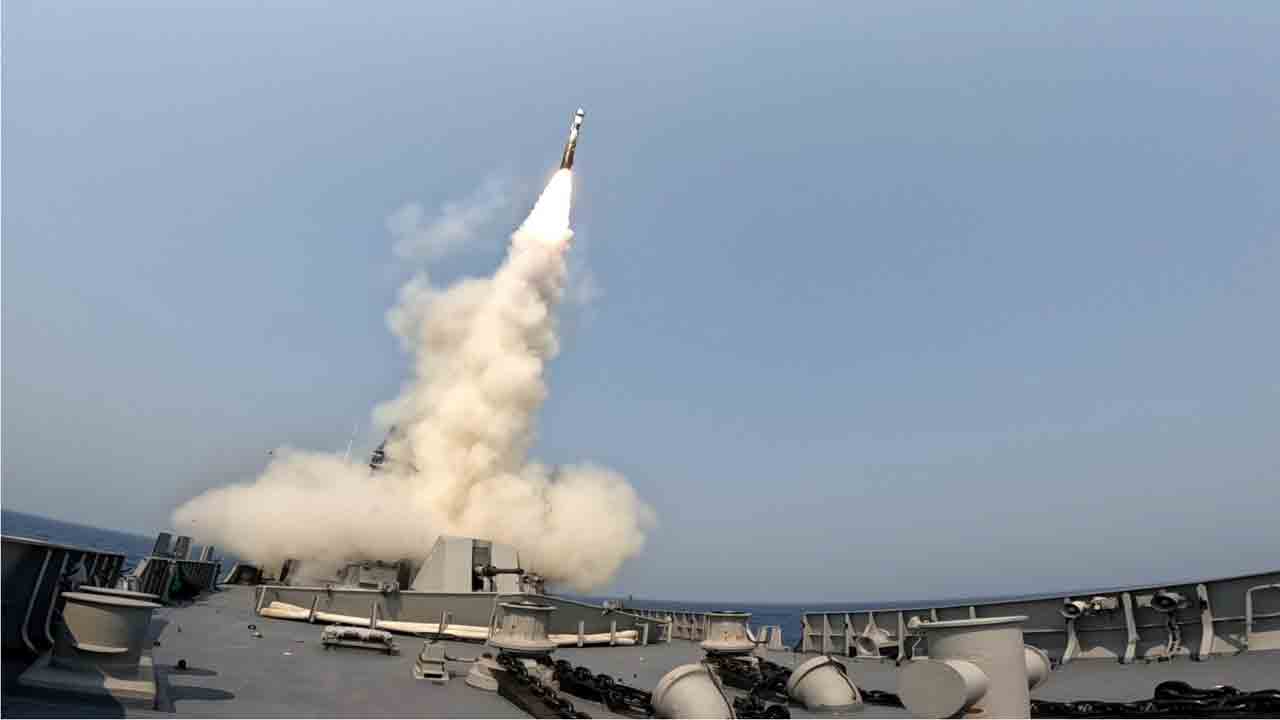 BrahMos missile | బ్రహ్మోస్‌ క్షిపణి పరీక్ష విజయవంతం.. ఇండియన్‌ నేవీ ప్రకటన