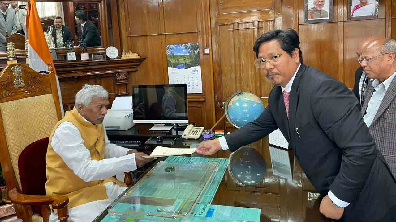 Conrad Sagma | మేఘాలయా సీఎం రాజీనామాకు గవర్నర్‌ ఆమోదం