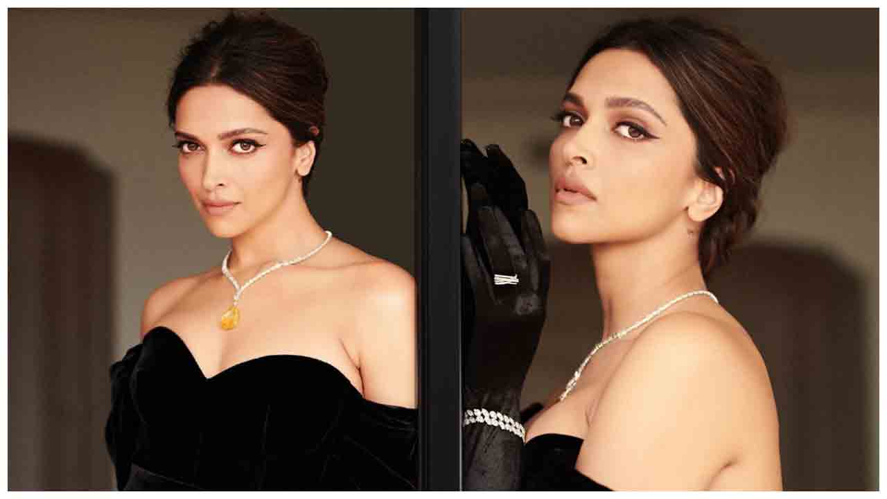 Deepika Padukone | నల్ల రంగు గౌనులో దీపికా ప‌దుకొణె గ్లామర్ షో..