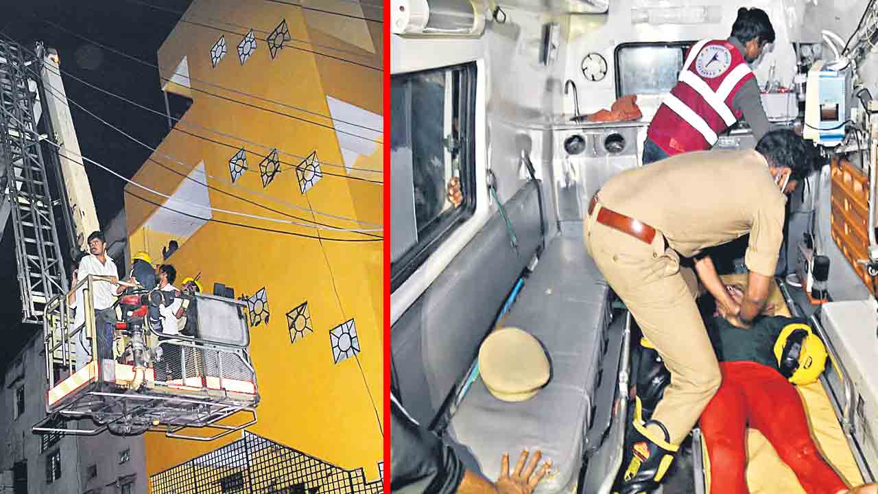 భారీ అగ్ని ప్రమాదం.. ఆరుగురి దుర్మరణం