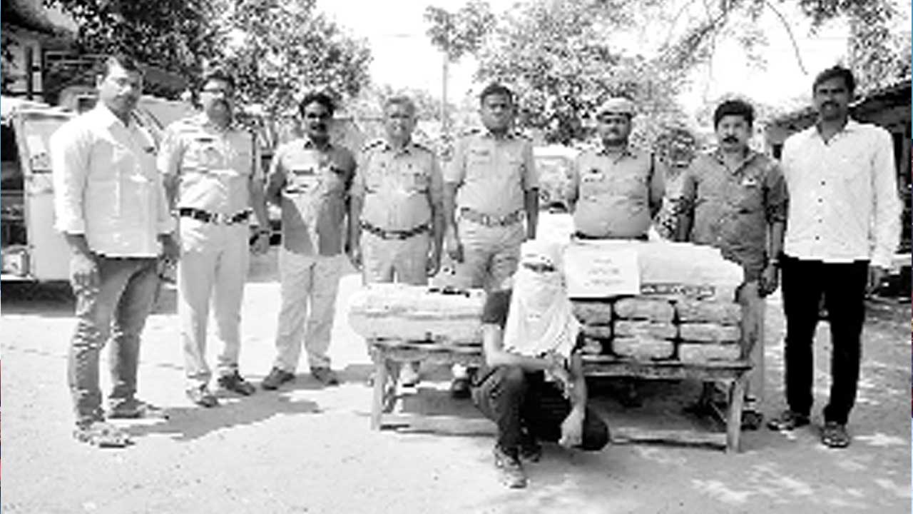 భారీగా గంజాయి పట్టివేత