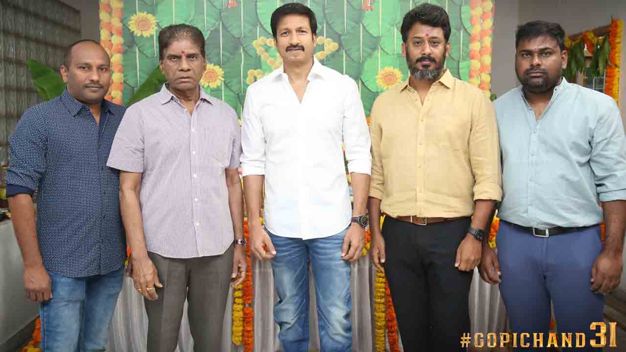 Gopichand 31 | రూటు మార్చిన గోపీచంద్‌.. ఈ సారి కన్నడ డైరెక్టర్‌తో కొత్త సినిమా