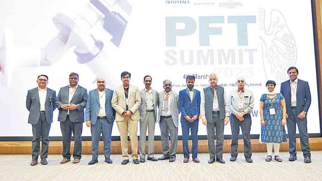 యశోదలో పల్మనరీ ఫంక్షన్‌ టెస్టింగ్‌ సెంటర్‌ ప్రారంభం