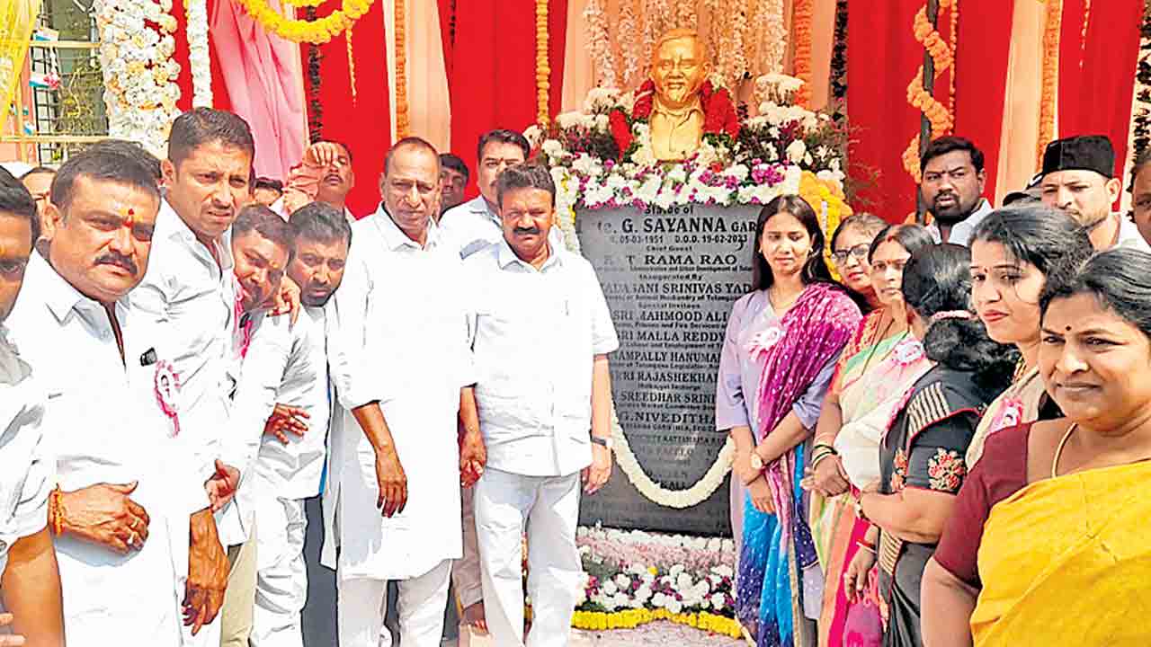 సాయన్న సేవలు మరువలేనివి