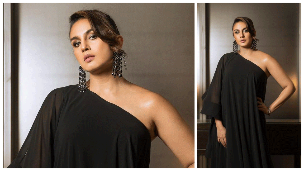 Huma Qureshi | బ్లాక్ డ్రెస్‌లో క‌వ్విస్తున్న హుమా ఖురేషి..