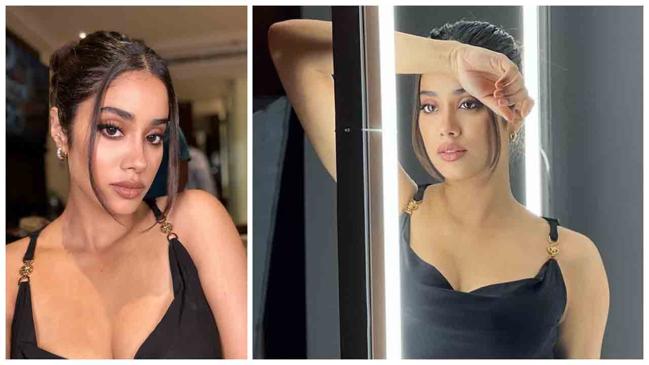 Janhvi Kapoor | బ్లాక్ టైట్‌ఫిట్ డ్రెస్‌లో కైపెక్కిస్తున్న జాన్వీ కపూర్..