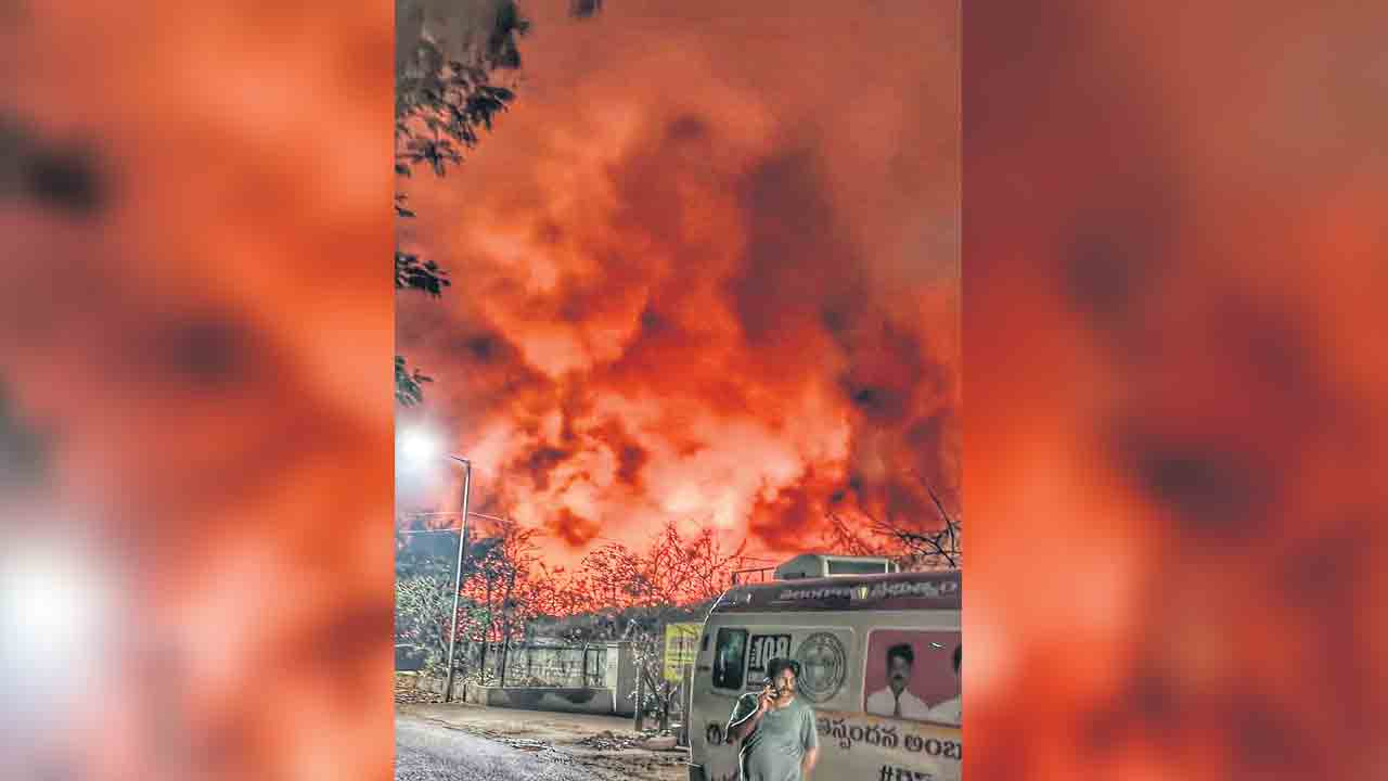 Kopalli Pharma Fire Acciden
