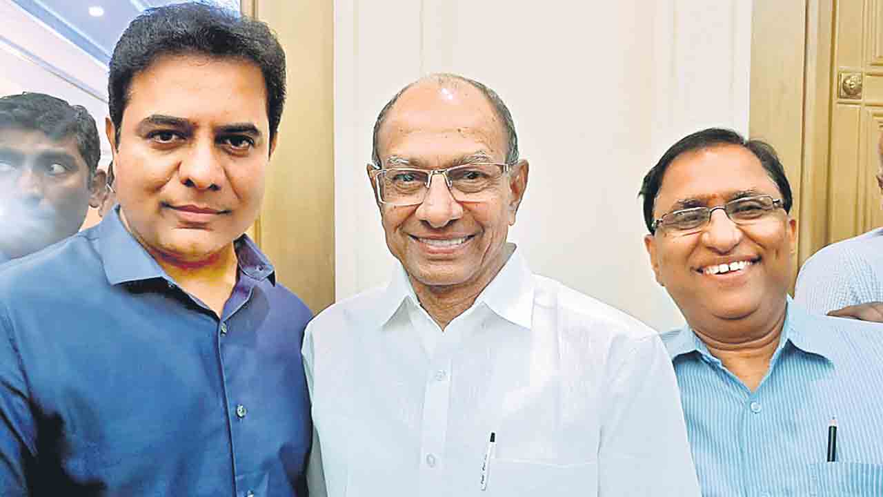 ‘ఎంఎల్‌ఆర్‌ఐటీ’కి హరితహారం అవార్డు